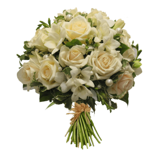 White Roses Bouquet